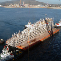 Turn Key Project - Repair of Cable Layer Stinger - Algeciràs (2007)